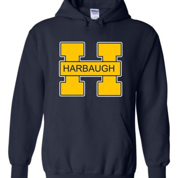 Jim John Harbaugh Michigan Wolverines Fire Hoke Unisex Hoodie Crew Neck