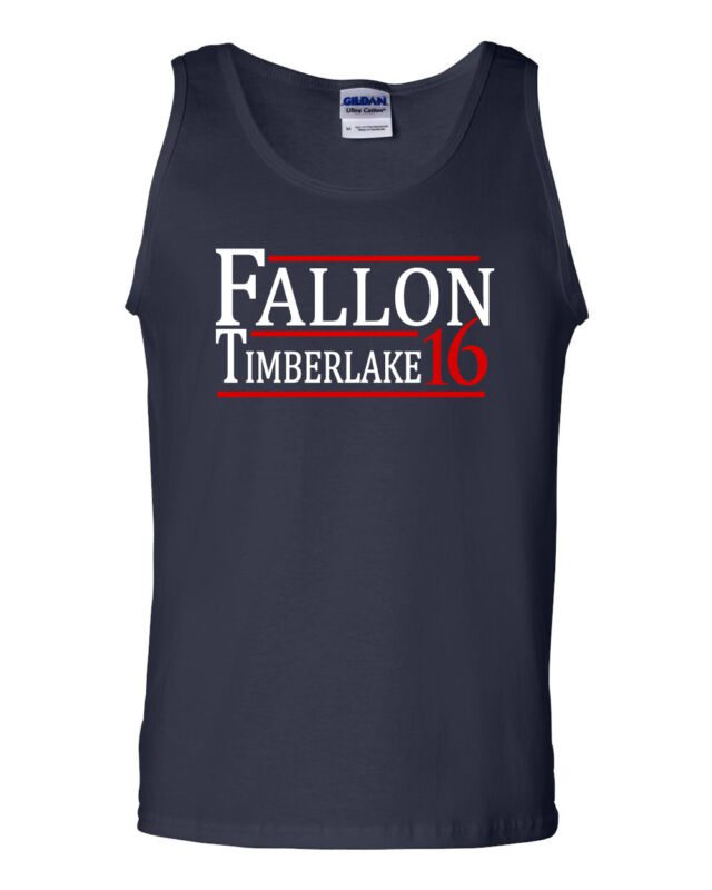 Jimmy-Fallon-Justin-Timberlake-2016-Presidential-Election-Unisex-Tank-Top Jimmy Fallon Justin Timberlake "2016" Presidential Election Unisex Tank Top