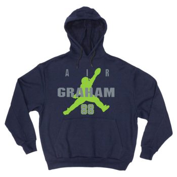 Jimmy Graham Seattle Seahawks "Air Graham" Hooded Sweatshirt Unisex Hoodie