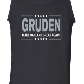 Jon Gruden Oakland Raiders Derek Carr Marshawn Lynch Election Unisex Tank Top