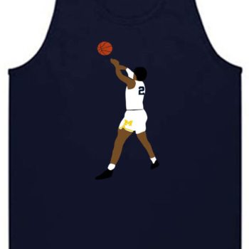 Jordan Poole Michigan Wolverines March Madness Unisex Tank Top