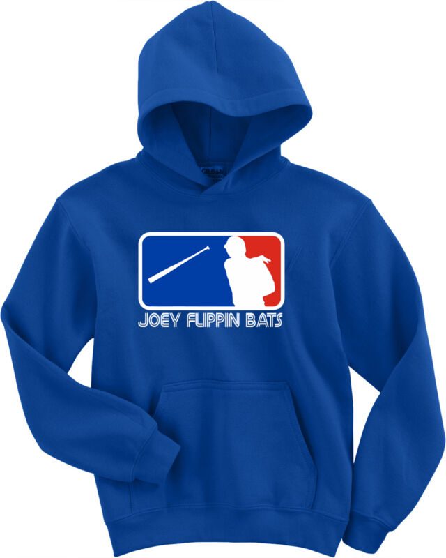 Jose-Bautista-Toronto-Blue-Jays-Flippin-Bats-Hooded-Sweatshirt-Hoodie Jose Bautista Toronto Blue Jays "Flippin Bats" Hooded Sweatshirt Hoodie