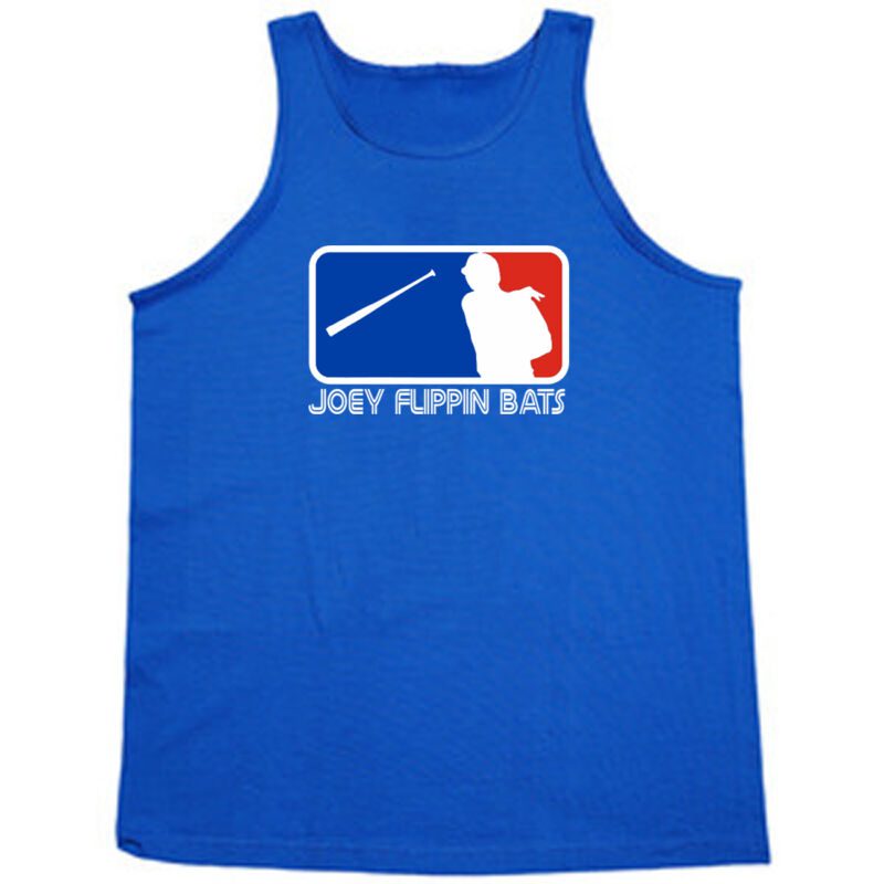Jose-Bautista-Toronto-Blue-Jays-Flippin-Bats-Unisex-Tank-Top Jose Bautista Toronto Blue Jays "Flippin Bats" Unisex Tank Top
