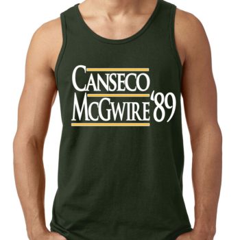 Jose Canseco Mark Mcgwire Oakland Athletics "89" Unisex Tank Top