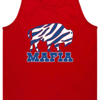 Josh Allen Jim Kelly Buffalo Bills Zubaz Mafia Unisex Tank Top