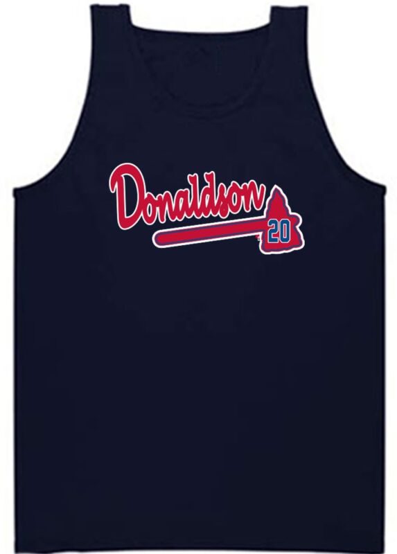 Josh-Donaldson-Atlanta-Braves-Logo-Unisex-Tank-Top Josh Donaldson Atlanta Braves "Logo" Unisex Tank Top