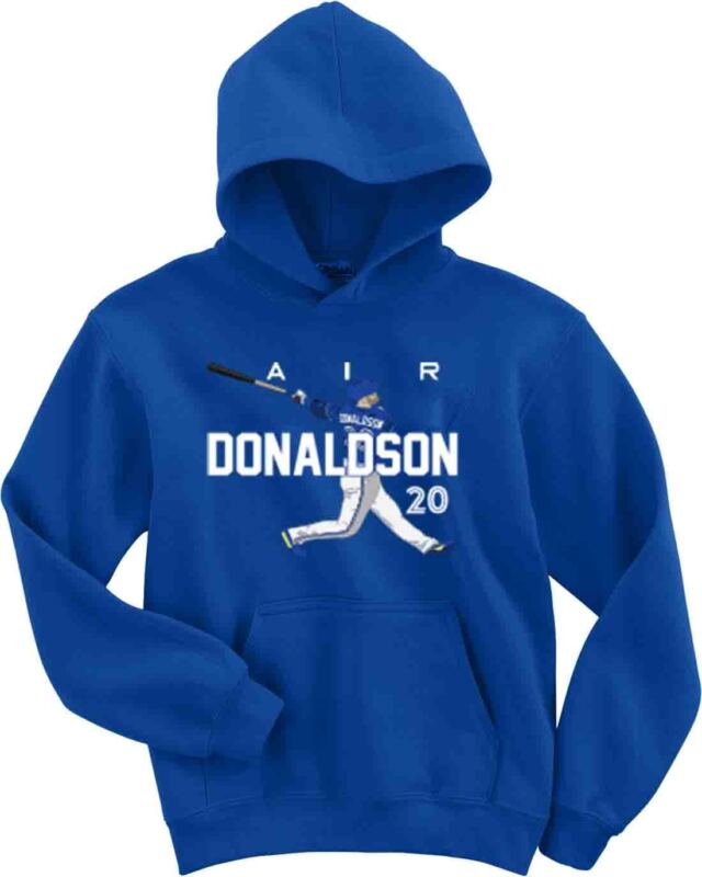 Josh-Donaldson-Toronto-Blue-Jays-Air-Hr-New-Hooded-Sweatshirt-Hoodie Josh Donaldson Toronto Blue Jays "Air Hr New" Hooded Sweatshirt Hoodie