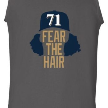 Josh Hader Milwaukee Brewers "Fear The Hair" Unisex Tank Top