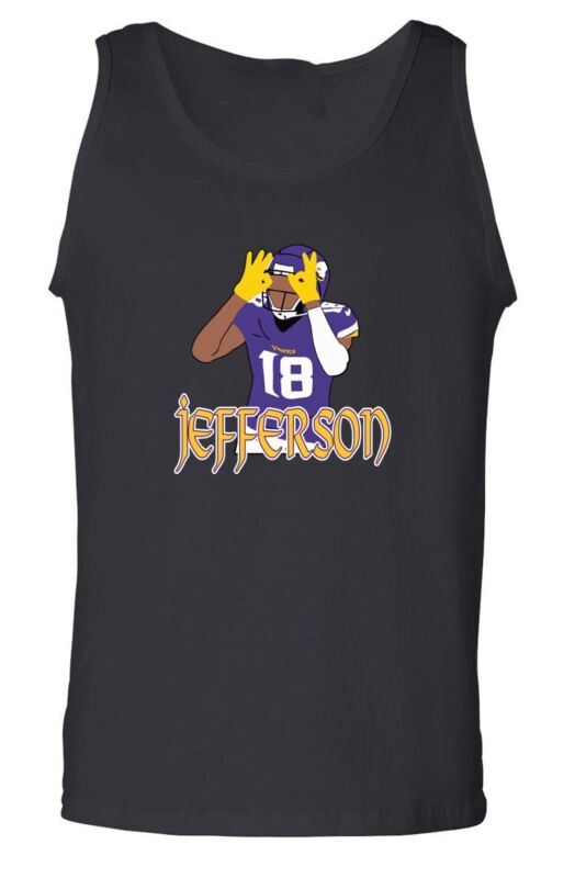 Justin-Jefferson-Minnesota-Vikings-Dance-Unisex-Tank-Top Justin Jefferson Minnesota Vikings Dance Unisex Tank Top