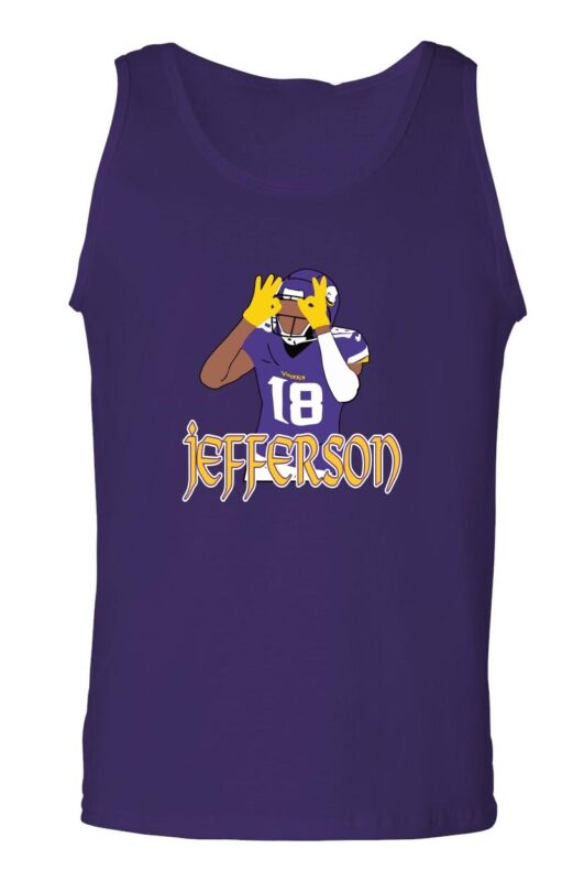 Justin-Jefferson-Minnesota-Vikings-Pic-Unisex-Tank-Top Justin Jefferson Minnesota Vikings Pic Unisex Tank Top