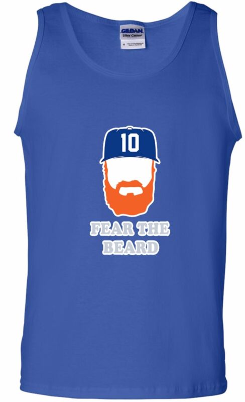 Justin-Turner-Los-Angeles-Dodgers-Beard-Unisex-Tank-Top Justin Turner Los Angeles Dodgers "Beard" Unisex Tank Top