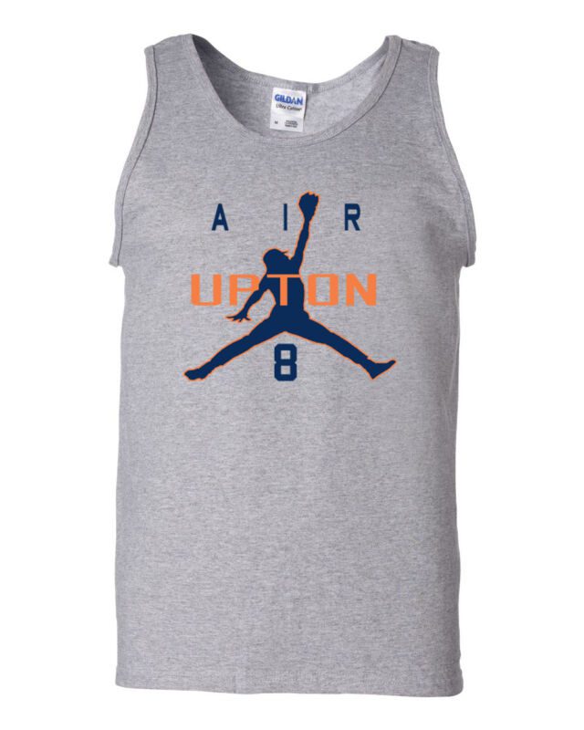 Justin-Upton-Detroit-Tigers-Air-Upton-Unisex-Tank-Top Justin Upton Detroit Tigers "Air Upton" Unisex Tank Top