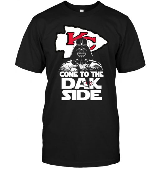 Kansas-City-Chiefs-Come-To-The-Dak-Side-Dark-Vader-Unisex-T-Shirt-Kid-T-Shirt-LTS2972 Kansas City Chiefs Come To The Dak Side Dark Vader Unisex T-Shirt Kid T-Shirt LTS2972