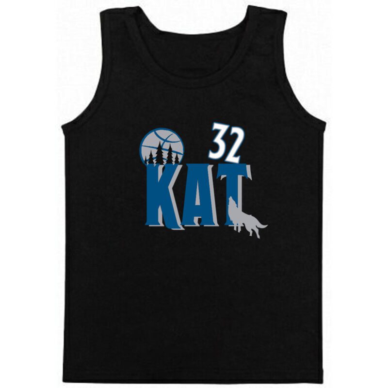 Karl-Anthony-Towns-Minnesota-Timberwolves-Kat-Unisex-Tank-Top Karl Anthony Towns Minnesota Timberwolves "Kat" Unisex Tank Top
