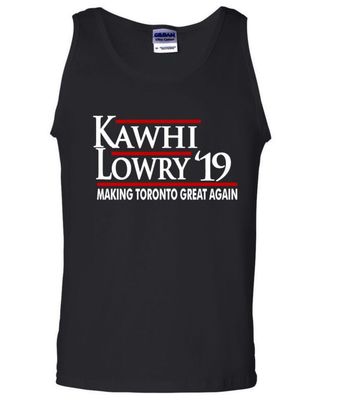 Kawhi-Leonard-Kyle-Lowry-Toronto-Raptors-19-Unisex-Tank-Top Kawhi Leonard Kyle Lowry Toronto Raptors "19" Unisex Tank Top