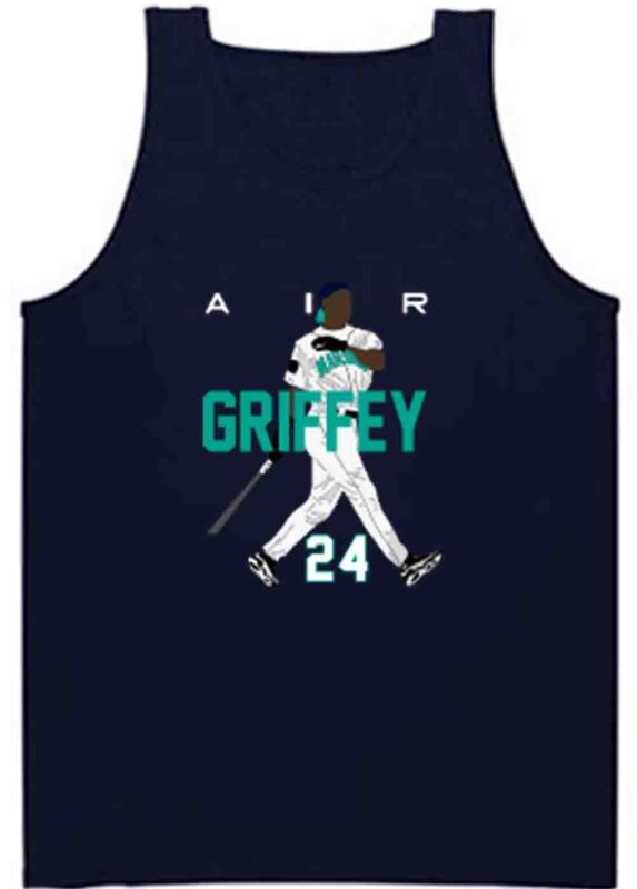 Ken-Griffey-Jr-Seattle-Mariners-Air-Hr-New-Unisex-Tank-Top Ken Griffey Jr Seattle Mariners "Air Hr New" Unisex Tank Top