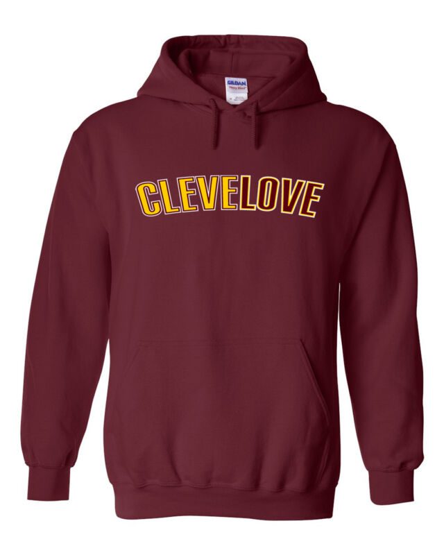 Kevin-Love-Cleveland-Cavaliers-Clevelove-Unisex-Hoodie-Crew-New Kevin Love Cleveland Cavaliers "Clevelove" Unisex Hoodie Crew New