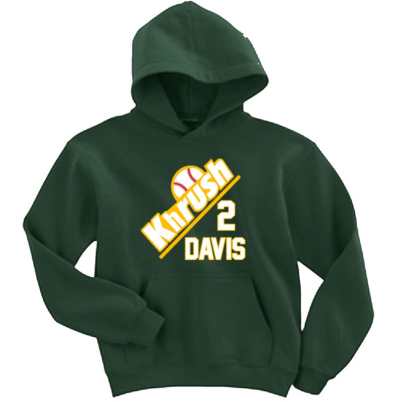 Khris-Davis-Oakland-Athletics-Khrush-Hooded-Sweatshirt-Hoodie Khris Davis Oakland Athletics "Khrush" Hooded Sweatshirt Hoodie