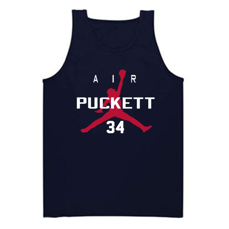 Kirby-Puckett-Minnesota-Twins-Air-Puckett-Unisex-Tank-Top Kirby Puckett Minnesota Twins "Air Puckett" Unisex Tank Top