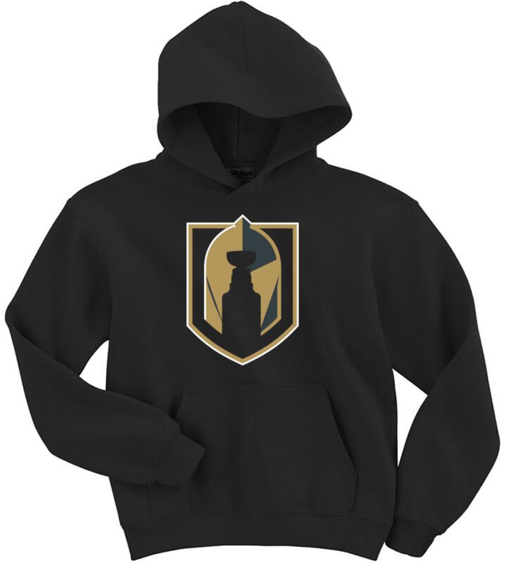 Las-Vegas-Golden-Knights-Stanley-Cup-Logo-Hoodie-Hooded-Sweatshirt Las Vegas Golden Knights Stanley Cup "Logo" Hoodie Hooded Sweatshirt