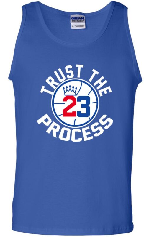 Lebron-James-Philadelphia-76Ers-Trust-The-Process-Unisex-Tank-Top Lebron James Philadelphia 76Ers "Trust The Process" Unisex Tank Top