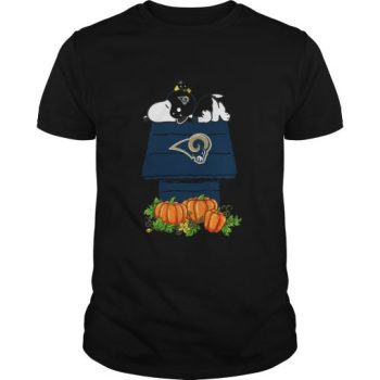 Los Angeles Rams Snoopy Pumpkin House Unisex T-Shirt Kid T-Shirt LTS3241
