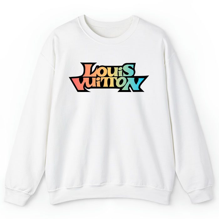 Louis-Vuitton-Logo-Luxury-Crewneck-Sweatshirt-CSTB1140 Louis Vuitton Logo Luxury Crewneck Sweatshirt CSTB1140