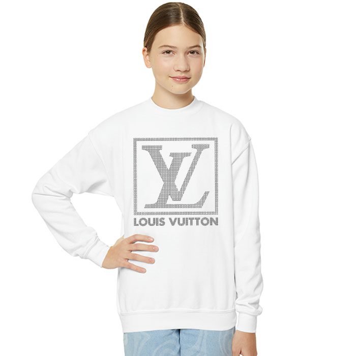 Louis-Vuitton-Logo-Luxury-Diamonds-Crewneck-Sweatshirt-CSTB1131-3