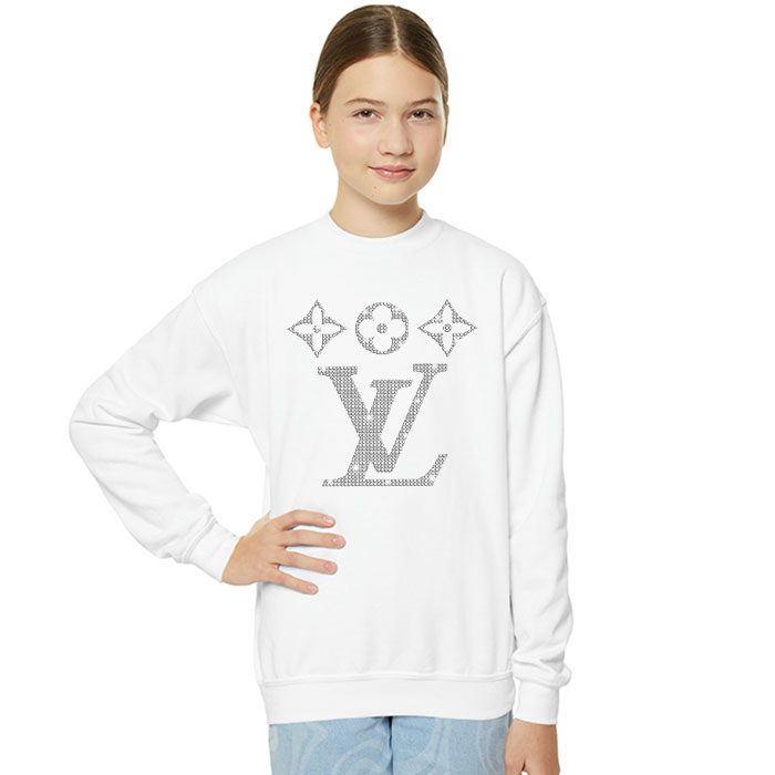 Louis-Vuitton-Logo-Luxury-Diamonds-Crewneck-Sweatshirt-CSTB1135-3