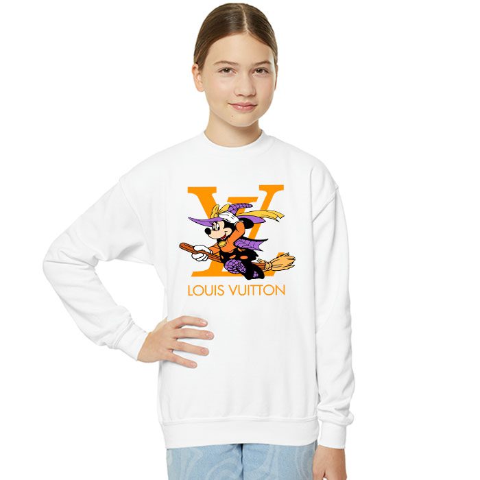 Louis-Vuitton-Logo-Luxury-Halloween-Pumpkin-Mickey-Mouse-Crewneck-Sweatshirt-CSTB1195-4