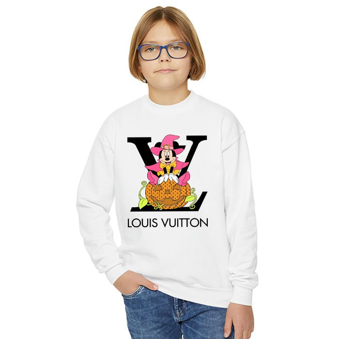 Louis-Vuitton-Logo-Luxury-Halloween-Pumpkin-Minnie-Mouse-Crewneck-Sweatshirt-CSTB1192-3