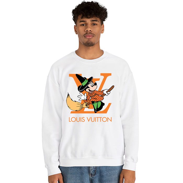 Louis-Vuitton-Logo-Luxury-Halloween-Pumpkin-Minnie-Mouse-Crewneck-Sweatshirt-CSTB1193-2