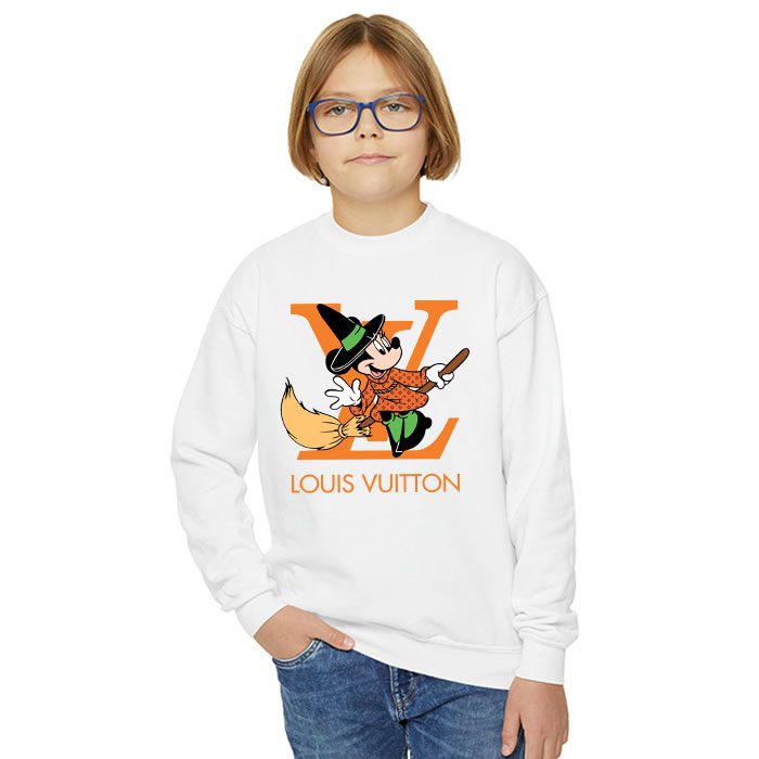 Louis-Vuitton-Logo-Luxury-Halloween-Pumpkin-Minnie-Mouse-Crewneck-Sweatshirt-CSTB1193-3