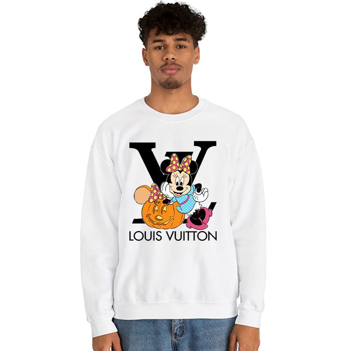 Louis-Vuitton-Logo-Luxury-Halloween-Pumpkin-Minnie-Mouse-Crewneck-Sweatshirt-CSTB1194-2