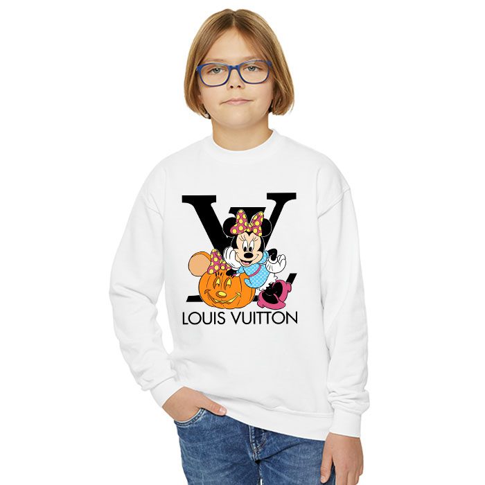 Louis-Vuitton-Logo-Luxury-Halloween-Pumpkin-Minnie-Mouse-Crewneck-Sweatshirt-CSTB1194-3