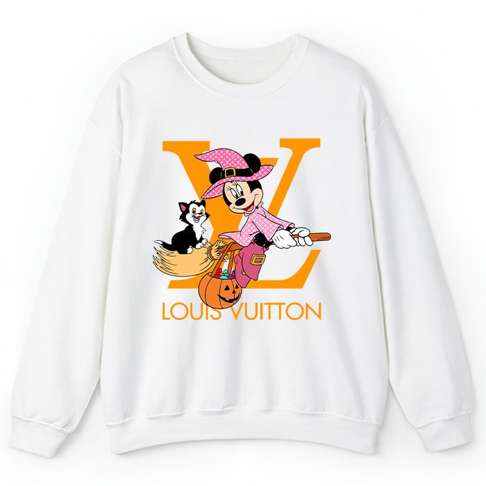 Louis-Vuitton-Logo-Luxury-Halloween-Pumpkin-Minnie-Mouse-Crewneck-Sweatshirt-CSTB1196 Louis Vuitton Logo Luxury Halloween Pumpkin Minnie Mouse Crewneck Sweatshirt CSTB1196