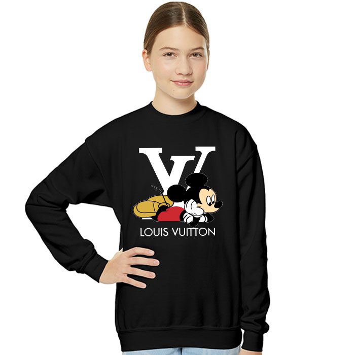 Louis-Vuitton-Logo-Luxury-Mickey-Mouse-Crewneck-Sweatshirt-CSTB1171-1