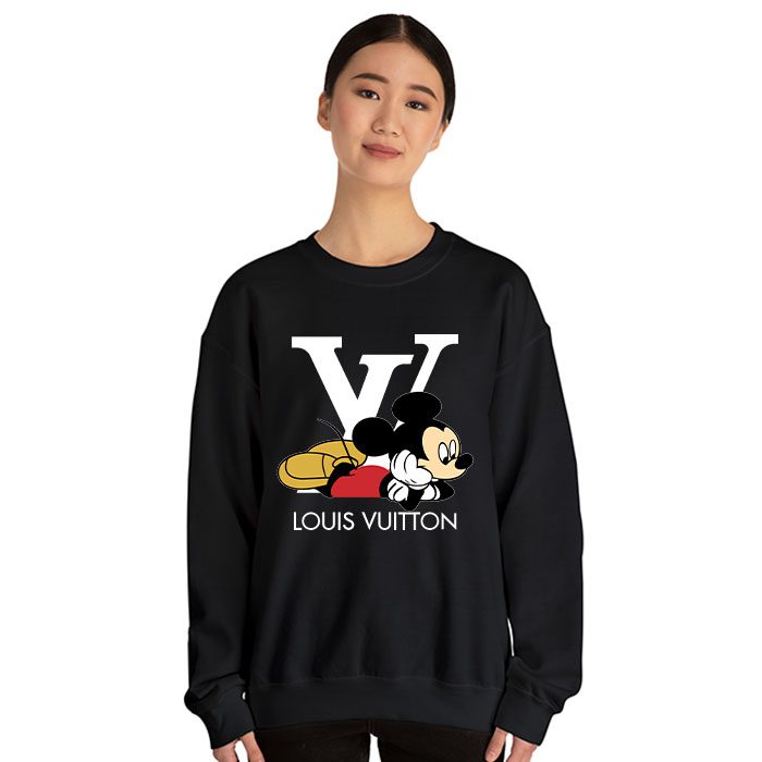 Louis-Vuitton-Logo-Luxury-Mickey-Mouse-Crewneck-Sweatshirt-CSTB1171-2