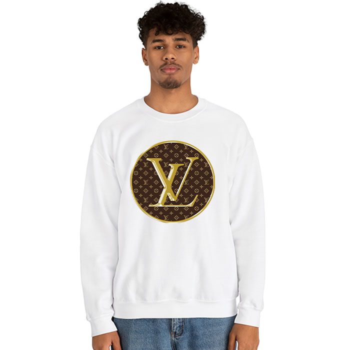 Louis-Vuitton-Logo-Luxury-Monogram-Canvas-Pattern-Crewneck-Sweatshirt-CSTB1048-2