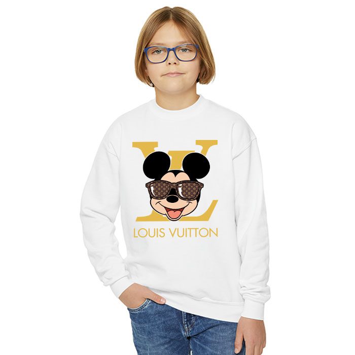 Louis-Vuitton-Logo-Luxury-Monogram-Canvas-Pattern-Mickey-Mouse-Crewneck-Sweatshirt-CSTB1074-3