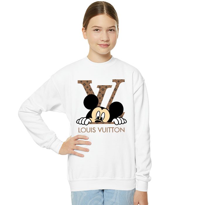 Louis-Vuitton-Logo-Luxury-Monogram-Canvas-Pattern-Mickey-Mouse-Crewneck-Sweatshirt-CSTB1173-4