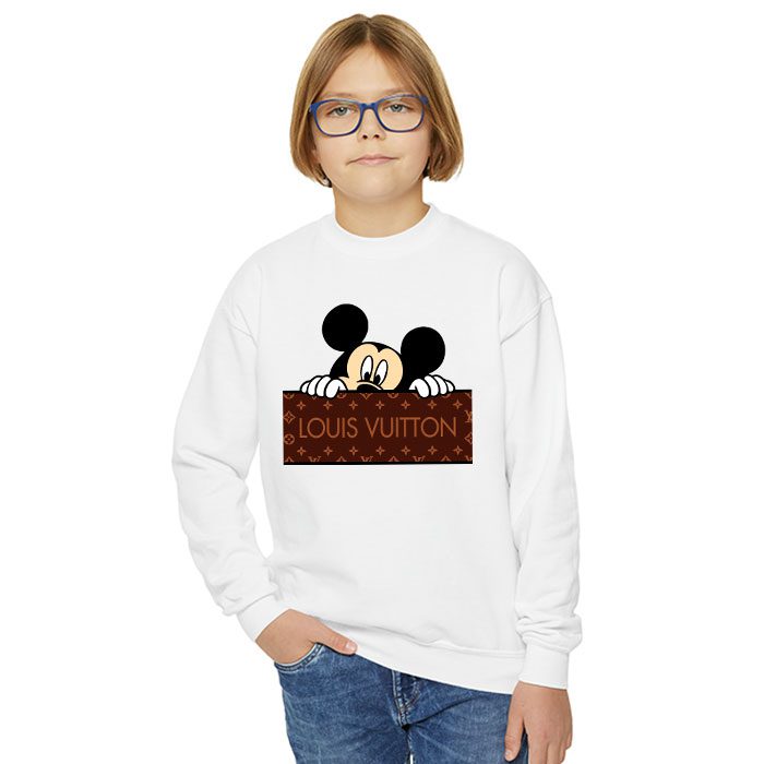 Louis-Vuitton-Logo-Luxury-Monogram-Canvas-Pattern-Mickey-Mouse-Crewneck-Sweatshirt-CSTB1175-3
