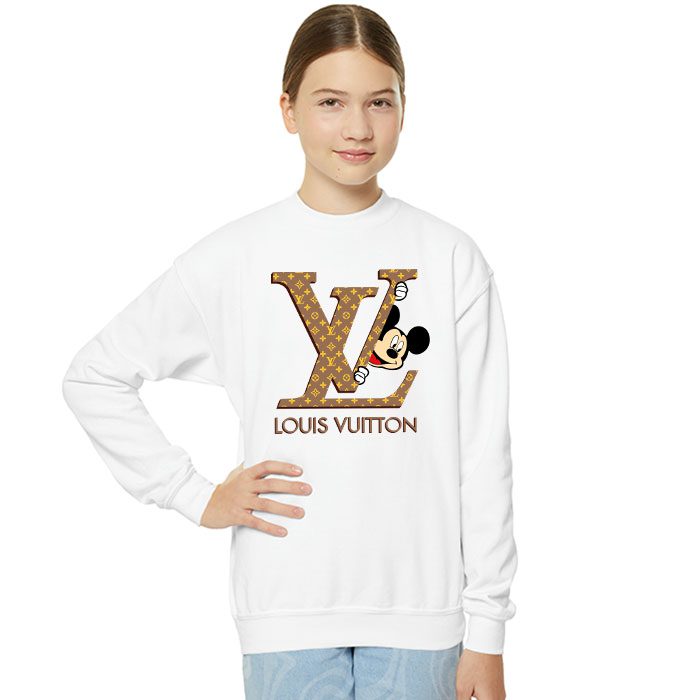 Louis-Vuitton-Logo-Luxury-Monogram-Canvas-Pattern-Mickey-Mouse-Crewneck-Sweatshirt-CSTB1178-4