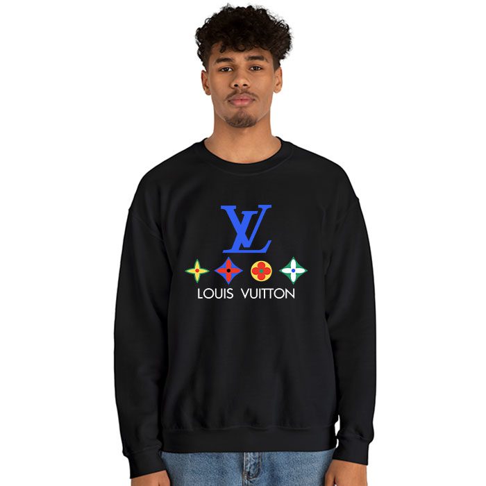 Louis-Vuitton-Logo-Luxury-With-Color-Monogram-Crewneck-Sweatshirt-CSTB1156-3