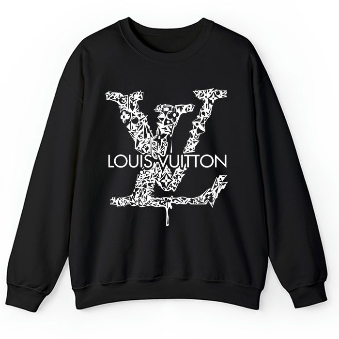 Louis-Vuitton-Luxury-Logo-Crewneck-Sweatshirt-CSTB1000 Louis Vuitton Luxury Logo Crewneck Sweatshirt CSTB1000