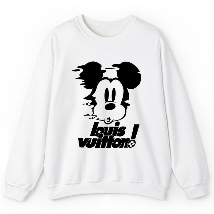 Louis-Vuitton-Mickey-Mouse-Crewneck-Sweatshirt-CSTB1142 Louis Vuitton Mickey Mouse Crewneck Sweatshirt CSTB1142