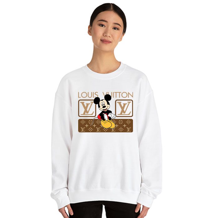 Louis-Vuitton-Monogram-Canvas-Pattern-Mickey-Mouse-Crewneck-Sweatshirt-CSTB1163-1