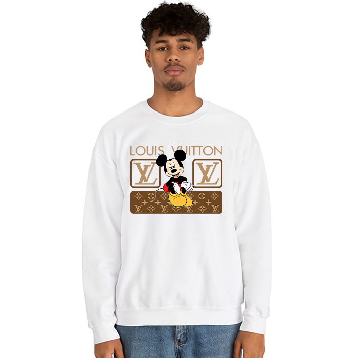Louis-Vuitton-Monogram-Canvas-Pattern-Mickey-Mouse-Crewneck-Sweatshirt-CSTB1163-2