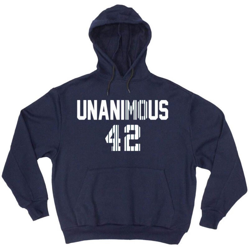 Mariano-Rivera-New-York-Yankees-Hall-Of-Fame-Unanimous-Hooded-Sweatshirt-Unisex-Hoodie Mariano Rivera New York Yankees Hall Of Fame "Unanimous" Hooded Sweatshirt Unisex Hoodie