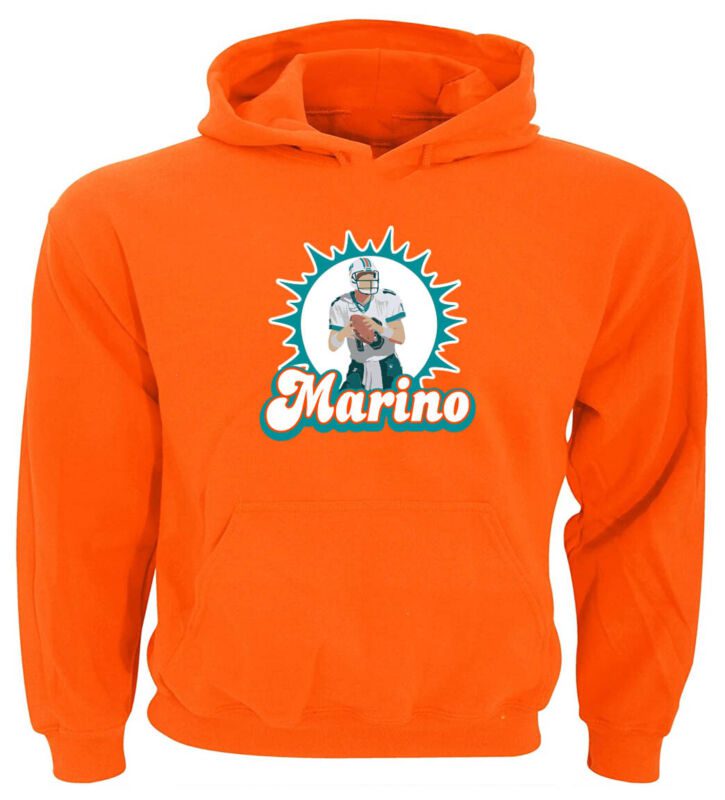 Miami-Dolphins-Dan-Marino-Logo-Crew-Hooded-Sweatshirt-Unisex-Hoodie Miami Dolphins Dan Marino Logo Crew Hooded Sweatshirt Unisex Hoodie